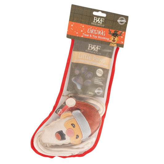 Benji & Flo Dog Toy and Treat Stocking
