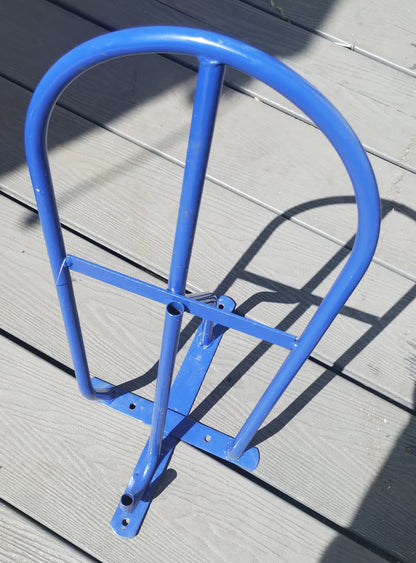 Blue Saddle rack