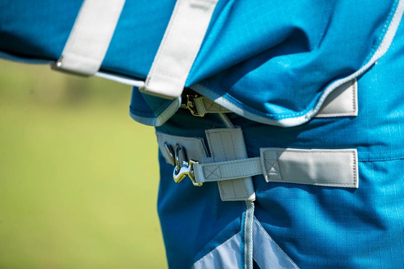 Swish 0g Detachable Neck Turnout Rug - Turquoise