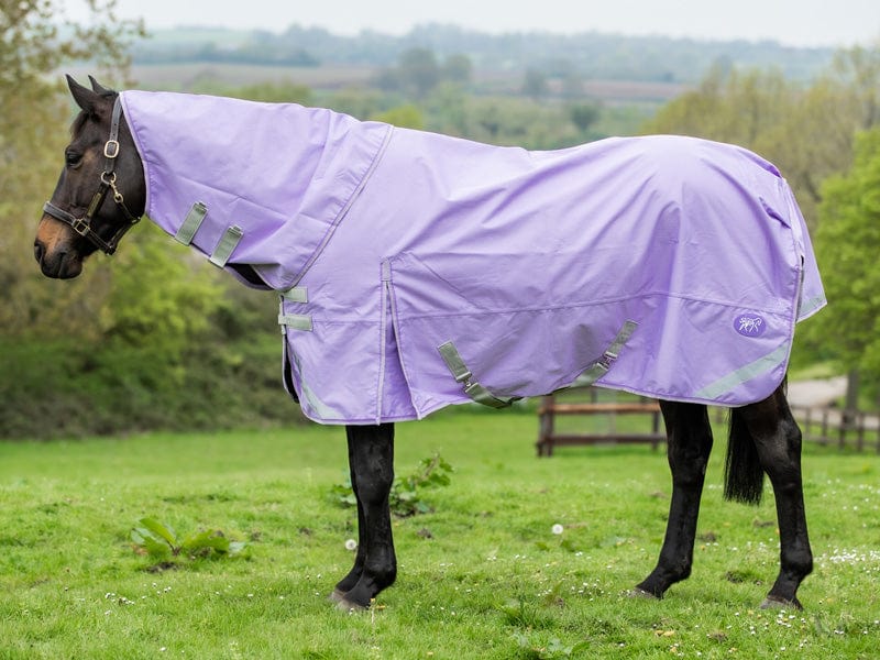 Swish 200G Detachable Neck Turnout Rug - Violet